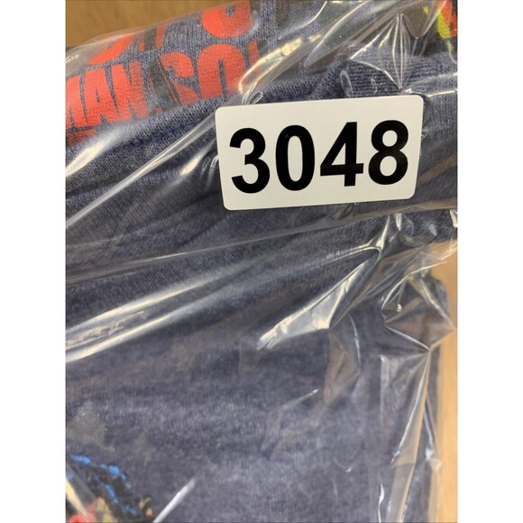 Superman And DC Comics Graphic Tee T-Shirt Men's Size XXL Gray Blue Crew Neck - Picture 10 of 10